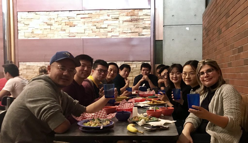 Fairwell lunch for Prof. Xin Wang (Toronto; 2019/10)